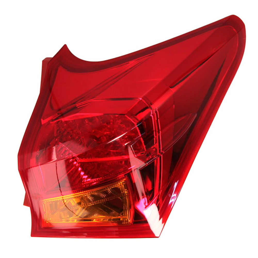 Stop spate lampa Toyota Auris (E18), 01.2013-08.2015 model Hatchback, partea Dreapta, partea exteRioara, LED, fara suport becuri, Depo