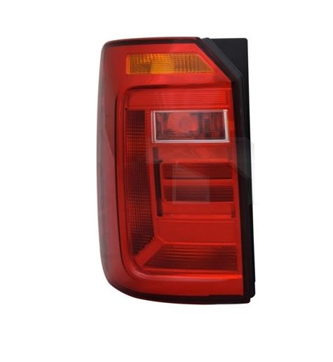 Stop spate lampa VW Caddy 3 (2k), 06.2015-, 1 usa spate, partea Stanga, cu lampa ceata Spate; tip bec P21W+W5W; fara soclu bec; Omologare: ECE, DEPO
