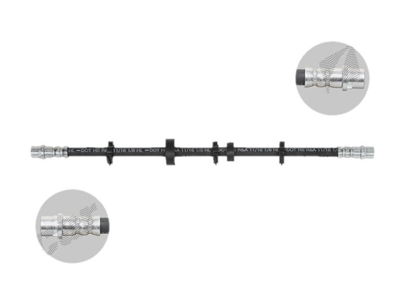 Furtun frana EU BH0074, Stanga, Fata