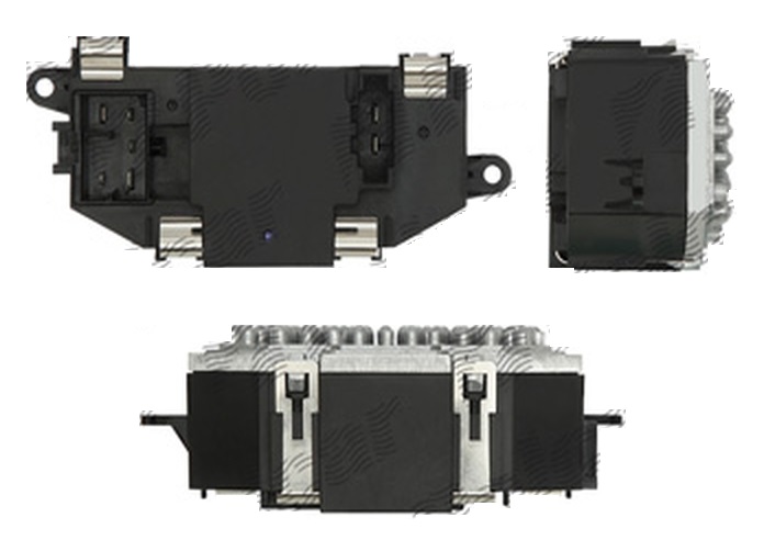 Rezistor ventilator habitaclu Audi A4 (B8), 2008-2015, motor 1.8 TFSI; 2.0 TFSI; 3.0 V6k TFSI; 3.2 V6 benzina, cu AC, Control automatic AC,