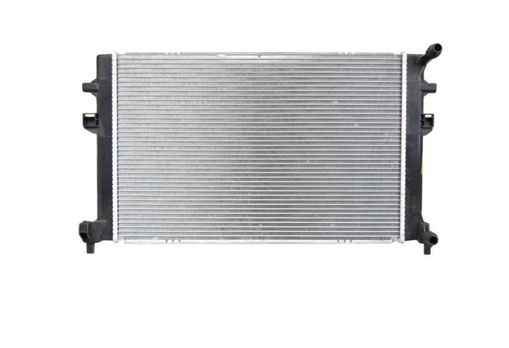 Radiator racire Audi A3 (8V), 09.2012-2020, motor 1.0 TFSI, 85 kw; 1.2 TFSI, 77/81 kw; 1.4 TFSI, 81/90/92/103/110 kw, 1.5 TFSI, 110 kw; benzina, cutie manuala/automata, cu/fara AC, radiator temperatura joasa, 620x402x16 mm, Koyo, aluminiu brazat/plastic