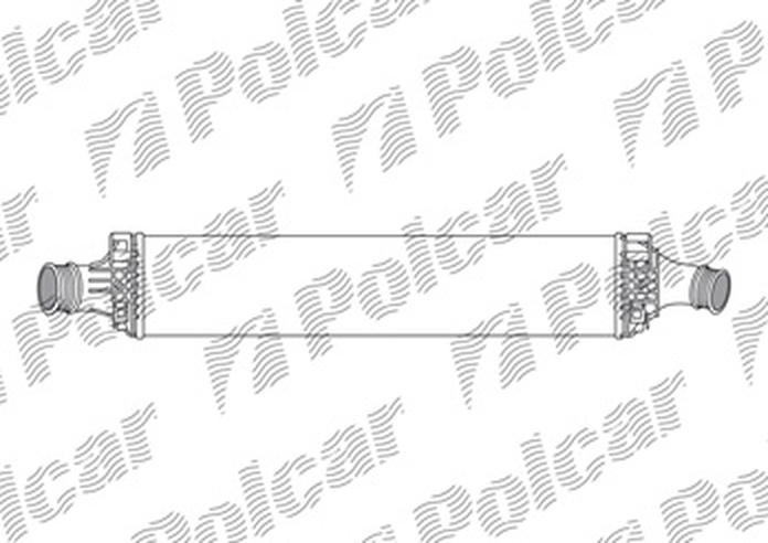 Intercooler Audi A4 (B9/8W), 01.2016-, A5 (B9), 01.2016-, motor 3.0 V6 T 260kw, benzina, cu/fara AC, aluminiu brazat/plastic, 720x144x80 mm, J.Deus,