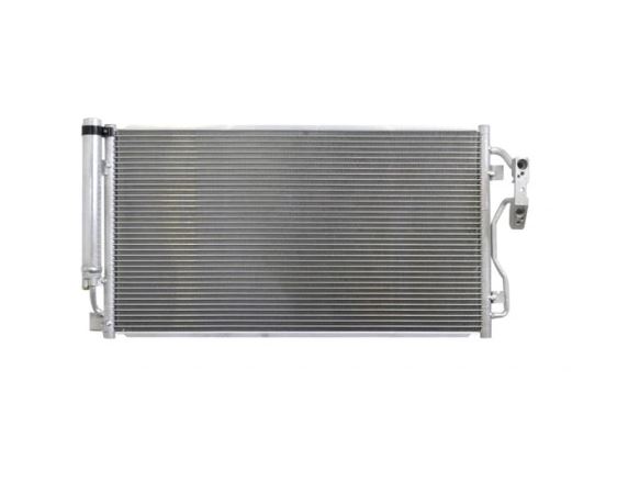 Condensator climatizare OEM/OES BMW Seria 1 F20/F21, 2011-2019, motor M135i; 3.0 R6 T, 235 kw/240kw benzina, full aluminiu brazat, 640 (610)x350x16 mm, cu uscator filtrat