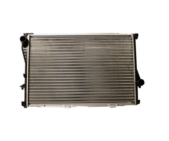 Radiator racire BMW Seria 5 E39, 08.2000-05.2004, 520i, motor 2.2 R6, 125 kw, benzina, cutie automata, cu/fara AC, 650x433x34 mm, aluminiu/plastic