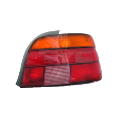 Stop, lampa spate BMW Seria 5 (E39), 01.1996-08.2000, model SEDAN, TYC, partea stanga, tip bec P21W+R5W; rosu-galben; fara soclu bec ;