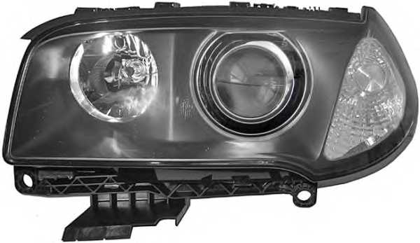 Far BMW X3 (E83), 06.2003-06.2009, MAGNETI MARELLI, fata, partea dreapta, transformarea sistemului de iluminat; xenon;tip bec D2S+H7; electric; lucas alb; cu motor;
