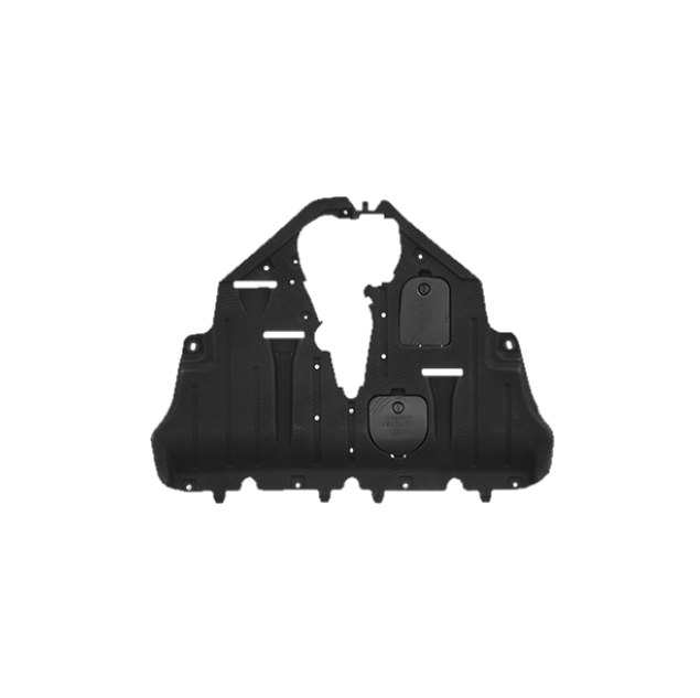 Scut motor JEEP CHEROKEE, 2018-, fata, polipropilena; cu capac aluminiu; cu locasuri