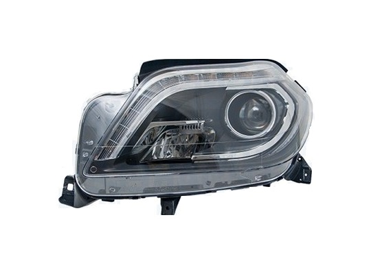Far MERCEDES Clasa GL (X166), 06.2012-12.2015, MAGNETI MARELLI, fata, partea stanga, bi-xenon; cu sistem iluminat in curba; sistem infrarosu;tip bec D1S; electric; fara ballast; fara unitate de control pentru sistem indoire; cu bec descarcare in gaz;