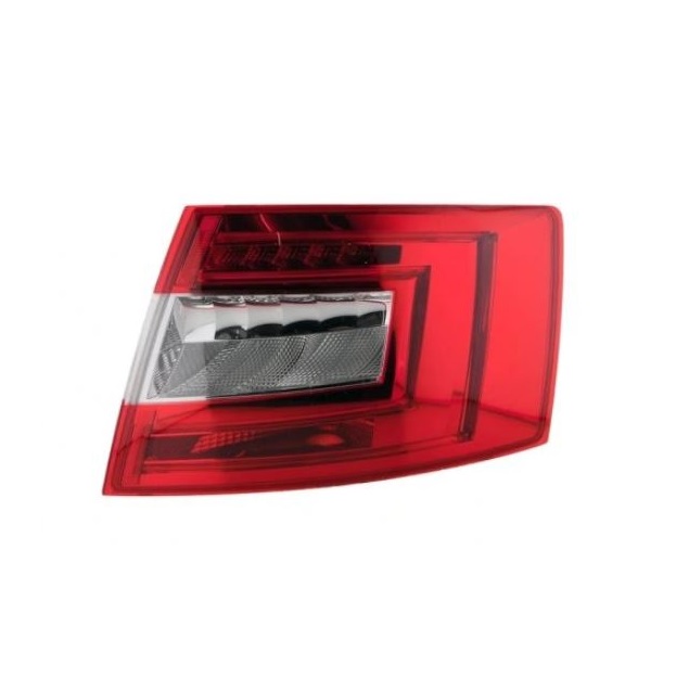 Stop, lampa spate SKODA OCTAVIA III (5E), 01.2013-05.2017, model liftback, DEPO, partea dreapta, tip bec H21W+LED+PY21W; fara soclu bec;