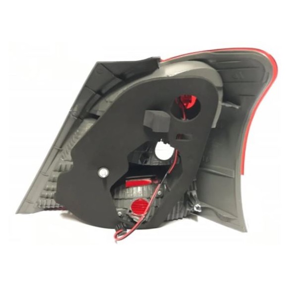 Stop, lampa spate TOYOTA YARIS (XP90) Hatchback, 12.2009-03.2011, DEPO, partea stanga, cu lampa ceata spate; LED+PY21W+W5W; lucas alb; fara soclu bec;