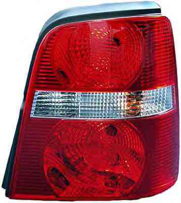 Stop spate lampa Volkswagen Touran (1T) 02.2003-12.2006, partea Dreapta, cu suport becuri, tip bec P21W+PY21W+R5W, HELLA 2VP008759061