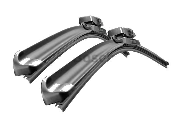 Set stergatoare parbriz BOSCH ALFA ROMEO MITO (955), 2008-, Chevrolet AVEO (T300), 2011-, Fiat 500L, 2013-; LINEA, 2007-2015; PUNTO (199), 2012-; PUNTO EVO, 2009-; PUNTO GRANDE 2005-2012, Ford FIESTA, 2008-2013, 650+380 mm