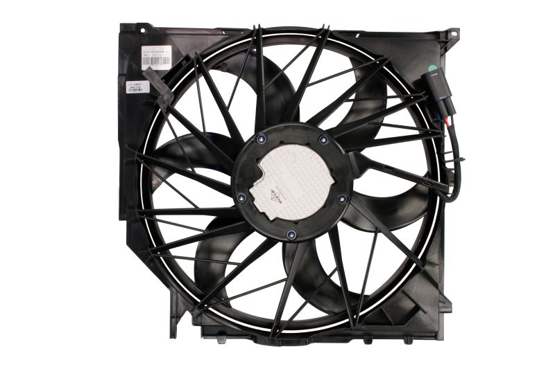 GMV radiator electroventilator BMW X3 2.0d/xDrive20d; 2.0i/xDrive20i E83, 2004-2011, motor 2.0 d, diesel, cutie manuala, cu AC, 400 W; 490 mm; 3 pini