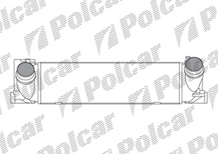 Intercooler BMW Seria 1 F20/F21, 08.2011-2019, Seria 2 F22/F23, 08.2011-, motor 2.0 d, diesel, cu/fara AC, aluminiu brazat/plastic, 495x133x100 mm,