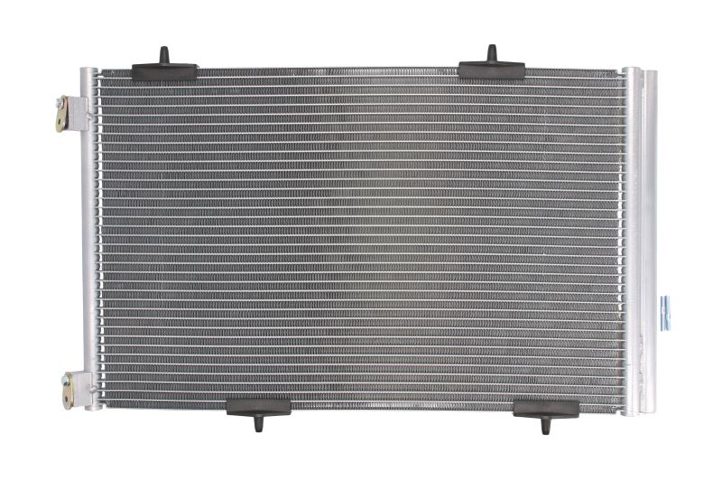 Condensator climatizare Citroen C-ELYSEE, 11.2012-, motor 1.2, 53 kw; 1.6, 85 kw benzina; 1.6 HDI, 67 kw diesel, cutie manuala, full aluminiu brazat, 596(570)x362x12 mm, cu uscator si filtru integrat