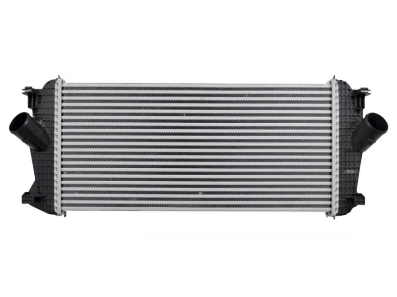 Intercooler Chrysler Grand Voyager, 01.2008-2015, motor 2.8 CRD, diesel, cu/fara AC, aluminiu brazat/plastic, 608x285x32 mm, SRLine,