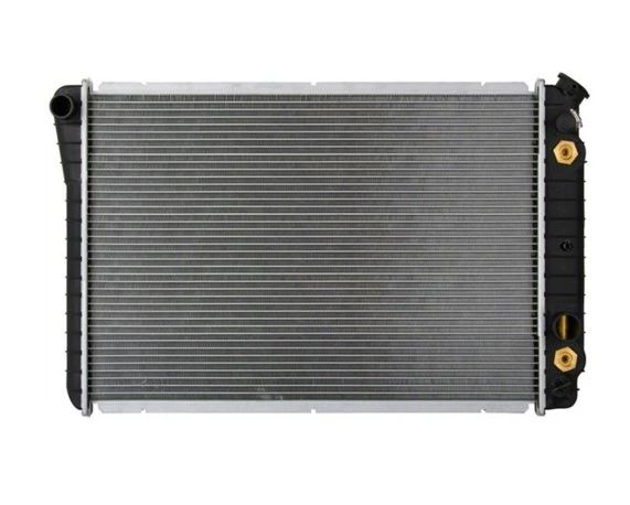 Radiator racire Chevrolet Camaro, 09.1986-12.1987, motor 5.7 V8, 168 kw, benzina, cutie manuala/automata, cu/fara AC, 667x449x26 mm, SRLine, aluminiu brazat/plastic