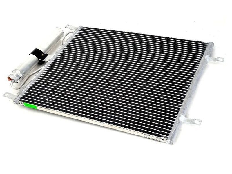 Condensator climatizare Nissan Micra, 02.2003-05.2005, motor 1.5 dci, 48 kw/60 kw/62 kw diesel, full aluminiu brazat, 495(445)x395x16 mm, cu uscator filtrat