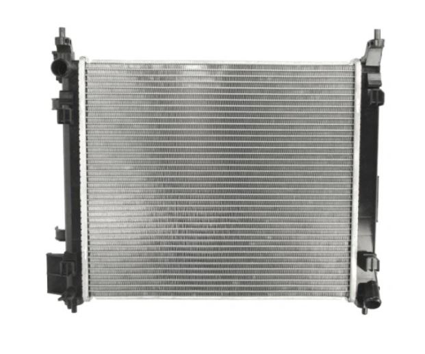 Radiator racire Nissan Micra, 05.2010-2017, motor 1.2, 59 kw, benzina, cutie manuala, cu/fara AC, 449x398x26 mm, aluminiu brazat/plastic,