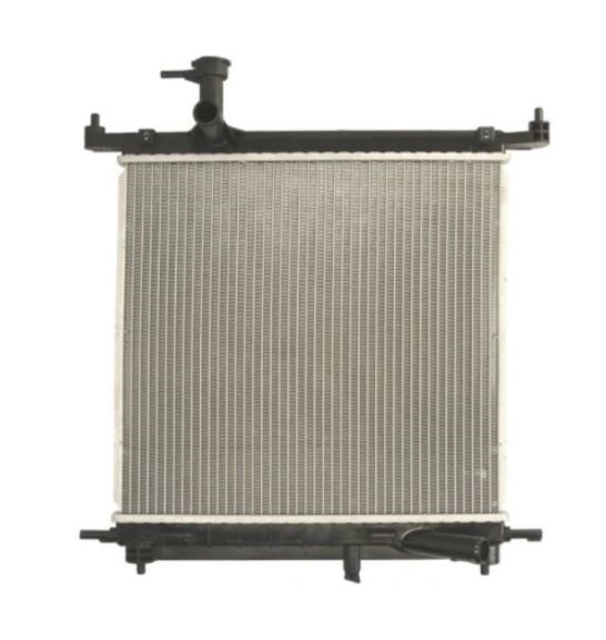 Radiator racire Nissan Micra, 05.2010-2017, motor 1.2, 59 kw, benzina, cutie manuala, cu/fara AC, 428x400x16 mm, aluminiu brazat/plastic,