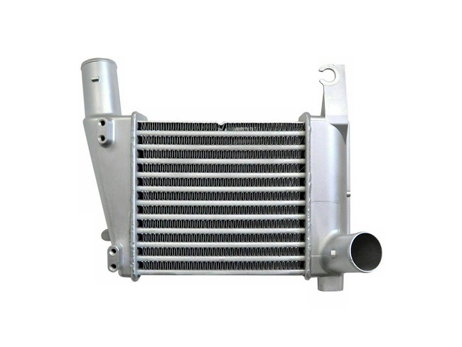 Intercooler Nissan NP300/Pickup (D22), 01.2008-12.2014, motor 2.5 dci 98kw, diesel, cu/fara AC, aluminiu brazat/plastic, mm,