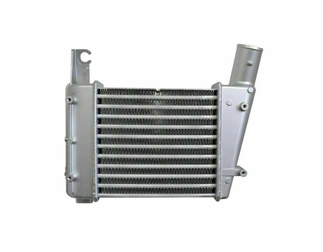 Intercooler Nissan NP300/Pickup (D22), 01.2008-12.2014, motor 2.5 dci 98kw, diesel, cu/fara AC, aluminiu brazat/plastic, mm,