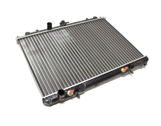 Radiator racire Nissan X-Trail (T30), 06.2001-02.2007, motor 2.0, 103 kw; 2.5, 121 kw; benzina, cutie automata, cu/fara AC, 710x450x23 mm, aluminiu/plastic,