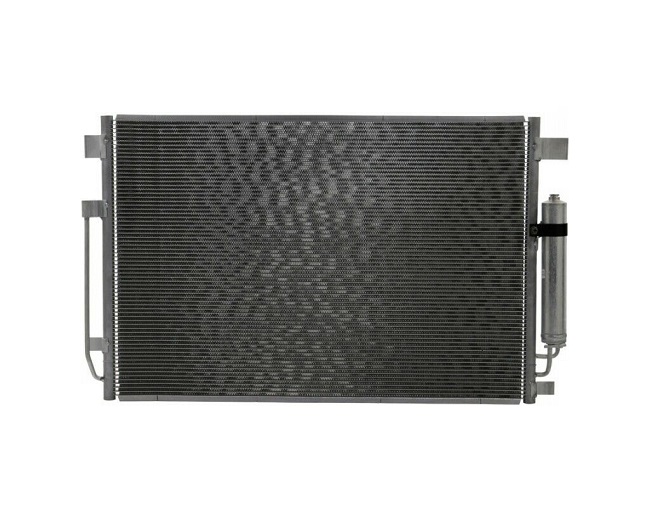 Condensator climatizare Nissan Murano, 10.2008-09.2014, motor 3.5 V6, 188 kw benzina, cutie CVT, full aluminiu brazat, 700 (655)x460 (440)x16 mm, cu uscator filtrat
