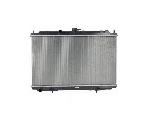 Radiator racire Nissan Almera Tino, 04.2000-03.2001, motor 1.8, 84 kw; Almera Tino, 04.2001-2006, 1.8, 85 kw, benzina, cutie manuala, cu/fara AC, 692x405x23 mm, aluminiu/plastic,