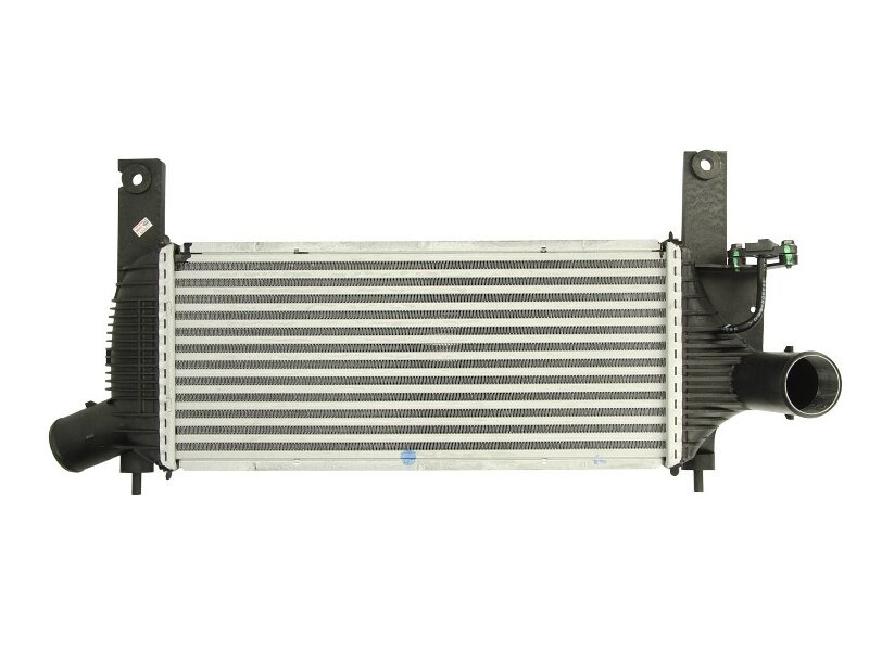 Intercooler Nissan Navara/Frontier, 10.2006-2016, motor 2.5 dci 126/128kw, diesel, cu/fara AC, aluminiu brazat/plastic, 445x188x64 mm, Behr/Hella,