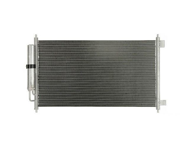 Condensator climatizare Nissan NV200, 02.2010-, motor 1.6, 81 kw benzina, cutie manuala, full aluminiu brazat, 650(600)x340x16 mm, cu uscator filtrat