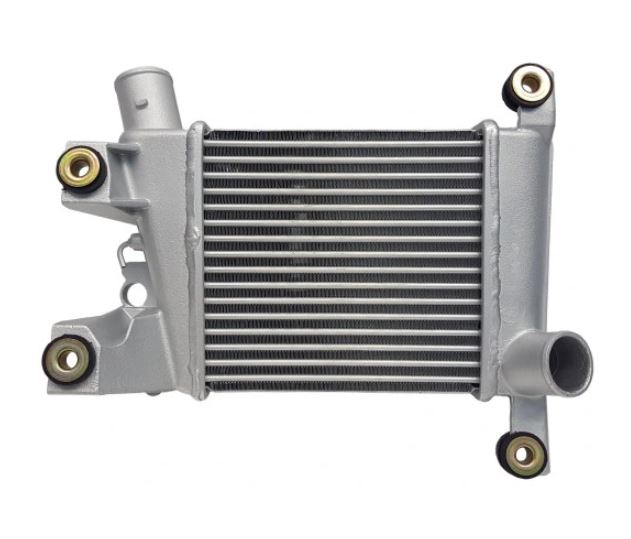 Intercooler Nissan Pickup/Navara/Frontier, 01.2002-2008, motor 2.5 TD 76/98kw, diesel, cu/fara AC, aluminiu brazat, 225x215x62 mm, SRLine,