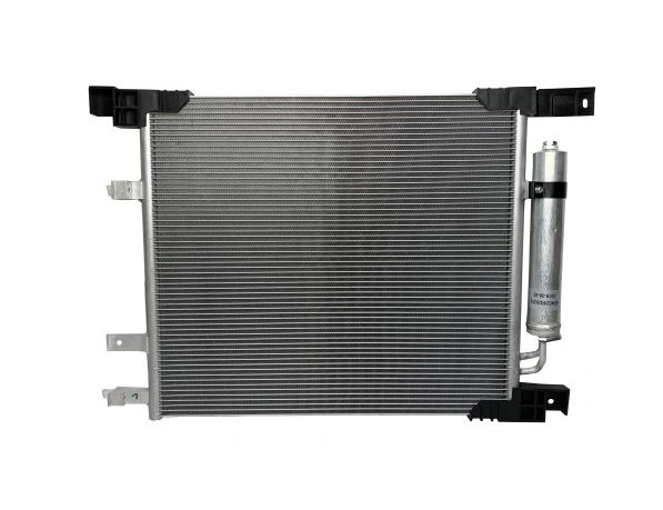 Condensator climatizare Nissan Note/Versa Note (E12), 04.2013-, motor 1.6, 82 kw benzina, cutie CVT, full aluminiu brazat, 485 (440)x410x16 mm, cu uscator filtrat