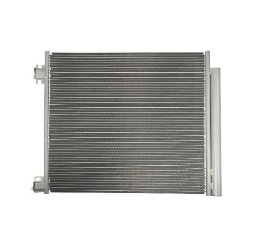 Condensator climatizare Nissan Qashqai (J11), 12.2013-, motor 1.2 DIG-T, 85 kw; 2.0, 106 kw benzina; 1.6 dci, 96 kw diesel, cutie manuala/CVT, full aluminiu brazat, 565(535)x480(465)x12 mm, cu uscator si filtru integrat