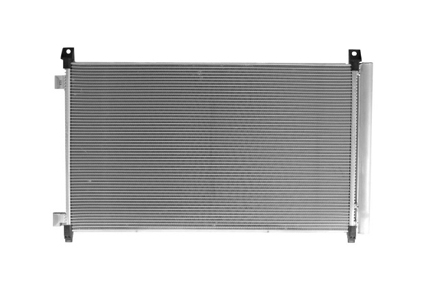 Condensator climatizare Nissan X-Trail, 12.2013-, motor 2.0, 106 kw; 2.5, 126 kw benzina, cutie automata/CVT, full aluminiu brazat, 710(675)x415(400)x12 mm, cu uscator si filtru integrat