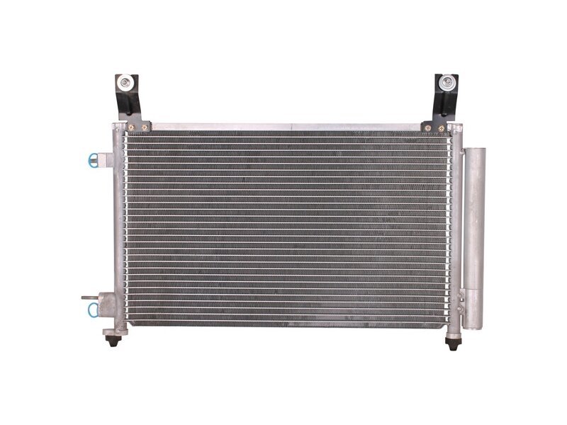 Condensator climatizare Chevrolet Spark, 05.2005-01.2010, motor 0.8, 38 kw; 1.0, 49 kw benzina, full aluminiu brazat, 530(490)x315(305)x16 mm, cu uscator si filtru integrat