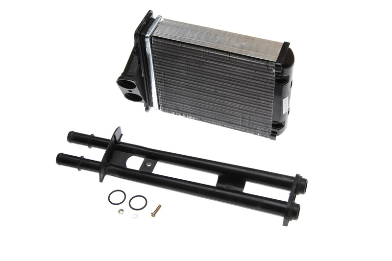 Radiator Incalzire Fiat 500, 07.2007-, motor 0.9 TwinAir Turbo, 1.2, 1.4, benzina, fara conducte, aluminiu mecanic/plastic, 180x159x42 mm, J.Deus