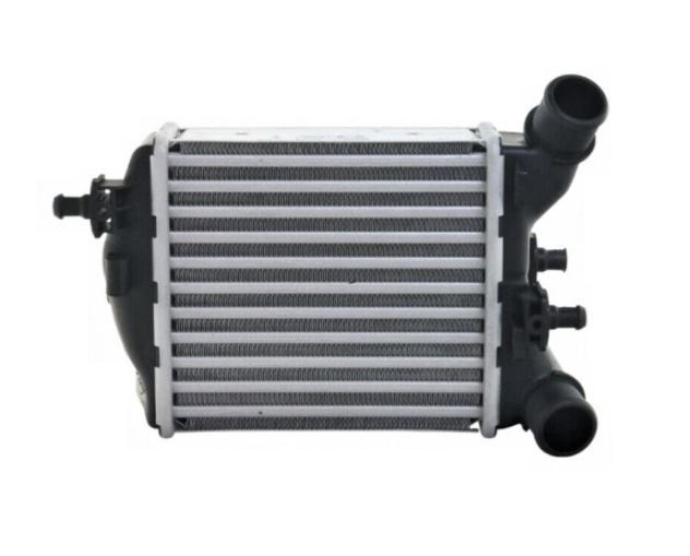 Intercooler Fiat 500 Abarth, 08.2008-, motor 1.4 T-Jet 99 kw, benzina, cutie manuala, cu/fara AC, aluminiu brazat/plastic, 185x164x64 mm, intercooler dreapta,