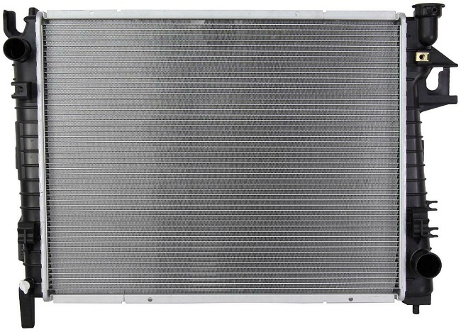 Radiator racire Dodge RAM, 01.2002-12.2009, motor 5.9 TD, 175/190 kw, diesel, cutie manuala/automata, cu/fara AC, 613x468x26 mm, SRLine, aluminiu brazat/plastic