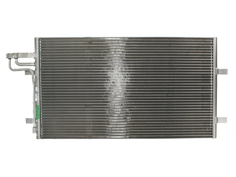 Condensator climatizare Ford FOCUS 2, 07.2004-09.2012; FOCUS C-MAX, 10.2003-03.2007; C-MAX, 02.2007-02.2010 motor 1,4/1,6/1,8/2,0 benzina; 1,6/1,8/2,0 TDCI, full aluminiu brazat, 670 (625)x370x16 mm