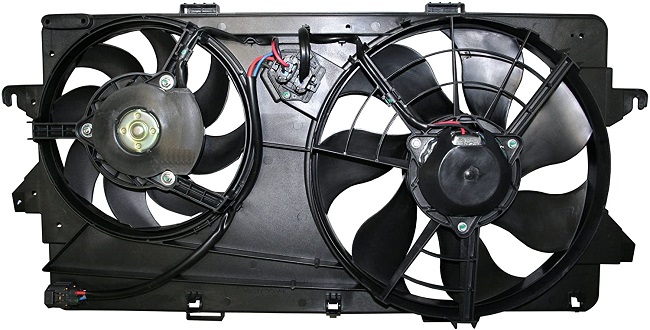 GMV radiator electroventilator Ford Transit, 2000-2006, motor 2.4 Di/TD/TDE, 2.4 TDCI/TDDi, diesel, cutie manuala,