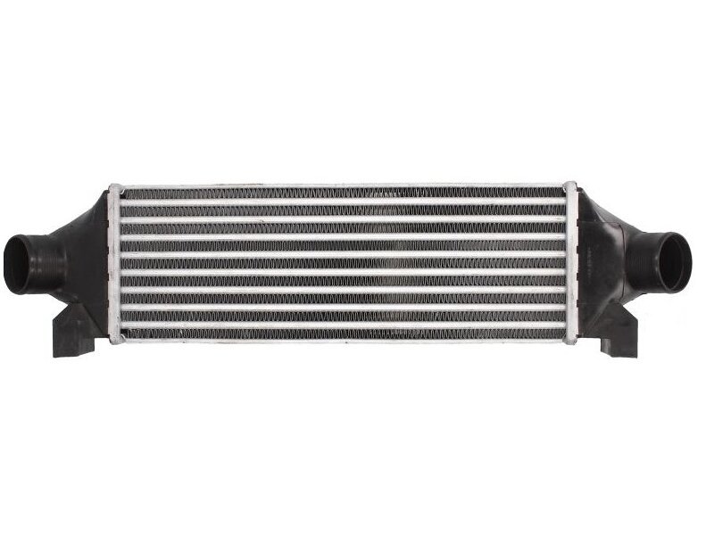 Intercooler Ford Transit, 01.2000-03.2006, motor 2.4 Di/TDDi, 2.4 TD, 2.4 TDE, diesel, cutie manuala, cu/fara AC, aluminiu brazat/plastic, 400x128x74 mm,