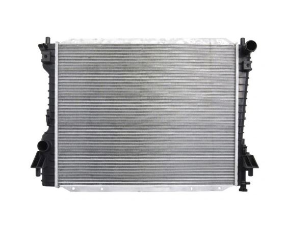 Radiator racire Ford Mustang (S-197), 06.2004-2014, motor 3.7 V6, 224 kw; 4.0 V6, 157 kw, benzina, cutie manuala/automata, cu/fara AC, 613x493x25 mm, Koyo, aluminiu brazat/plastic