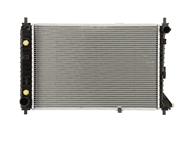 Radiator racire Ford Mustang Cobra, 01.1997-10.2004, motor 4.6 V8, 227/239 kw, benzina, cutie automata, cu/fara AC, 633x428x26 mm, aluminiu brazat/plastic,