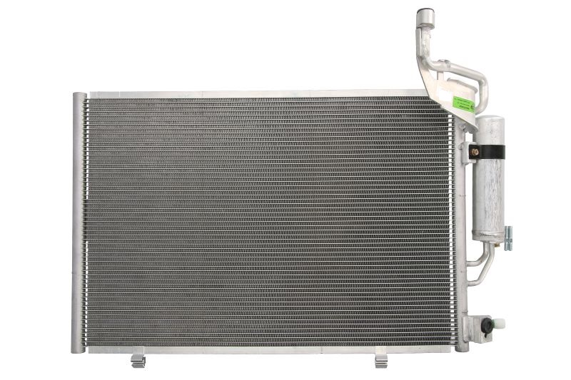 Condensator climatizare Ford Fiesta (JA8), 10.2012-02.2013, motor 1.0, 48 kw benzina, cutie manuala, full aluminiu brazat, 570 (525)x380 (355)x16 mm, cu uscator filtrat