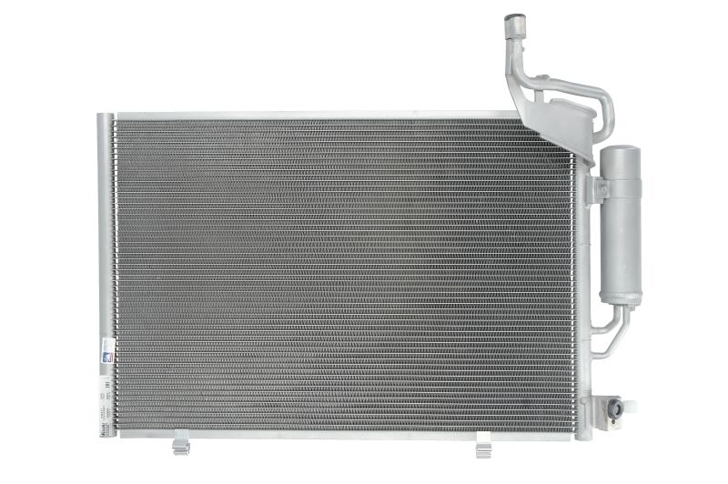 Condensator climatizare Ford Fiesta (JA8), 02.2013-08.2016, motor 1.0, 48 kw/59kw benzina, cutie manuala, full aluminiu brazat, 572 (528)x370 (350)x16 mm, cu uscator filtrat