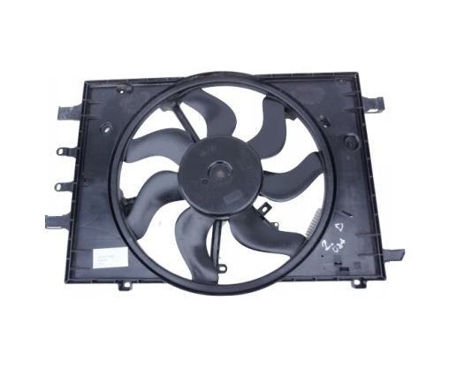GMV radiator electroventilator Infiniti Q50, 2013-, Q60, 2016-, motor 2.0 T, benzina, cutie automata, cu AC, 464; 2 pini