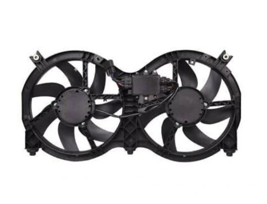 GMV radiator electroventilator Infiniti JX, 2012-2013, JX35, QX60, 2013-, motor 3.5 V6, benzina, 367/367; 3 pini