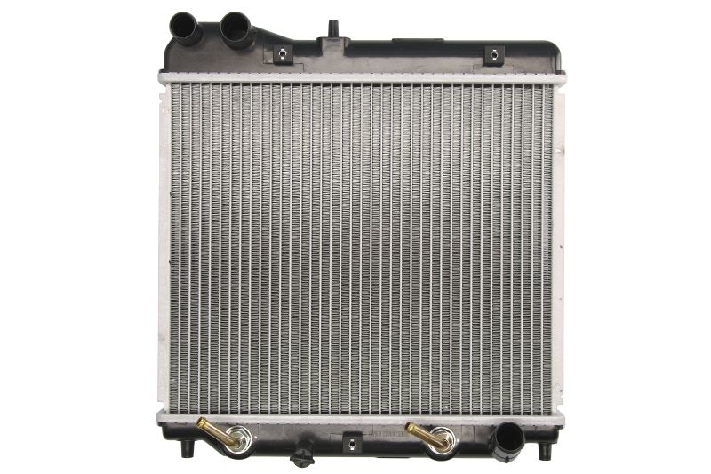 Radiator racire Honda Jazz, 10.2001-01.2004, motor 1.4, 61 kw, benzina, cutie automata, cu/fara AC, 377x325x23 mm, aluminiu/plastic,