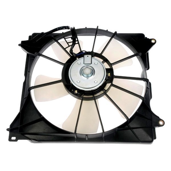 GMV radiator electroventilator Honda Accord CROSSTOUR, 2009-2015, Accord USA, 2008-2012, motor 3.5 V6, benzina, 335 mm; 2 pini